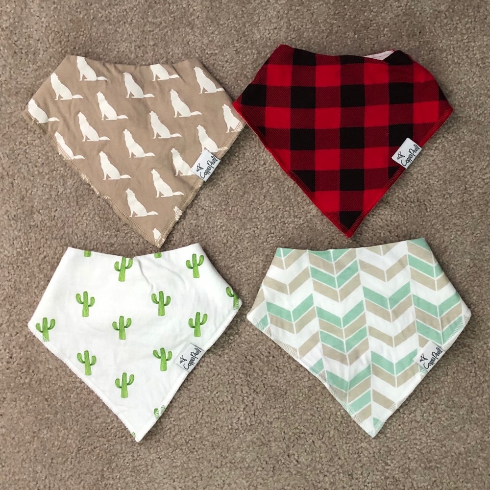 Set of 4 Baby Bibs